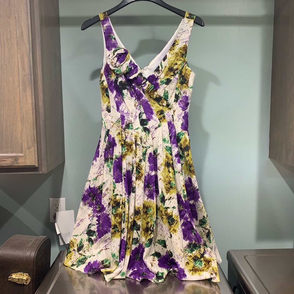 Suzi Chin Beautiful Floral Dress 8